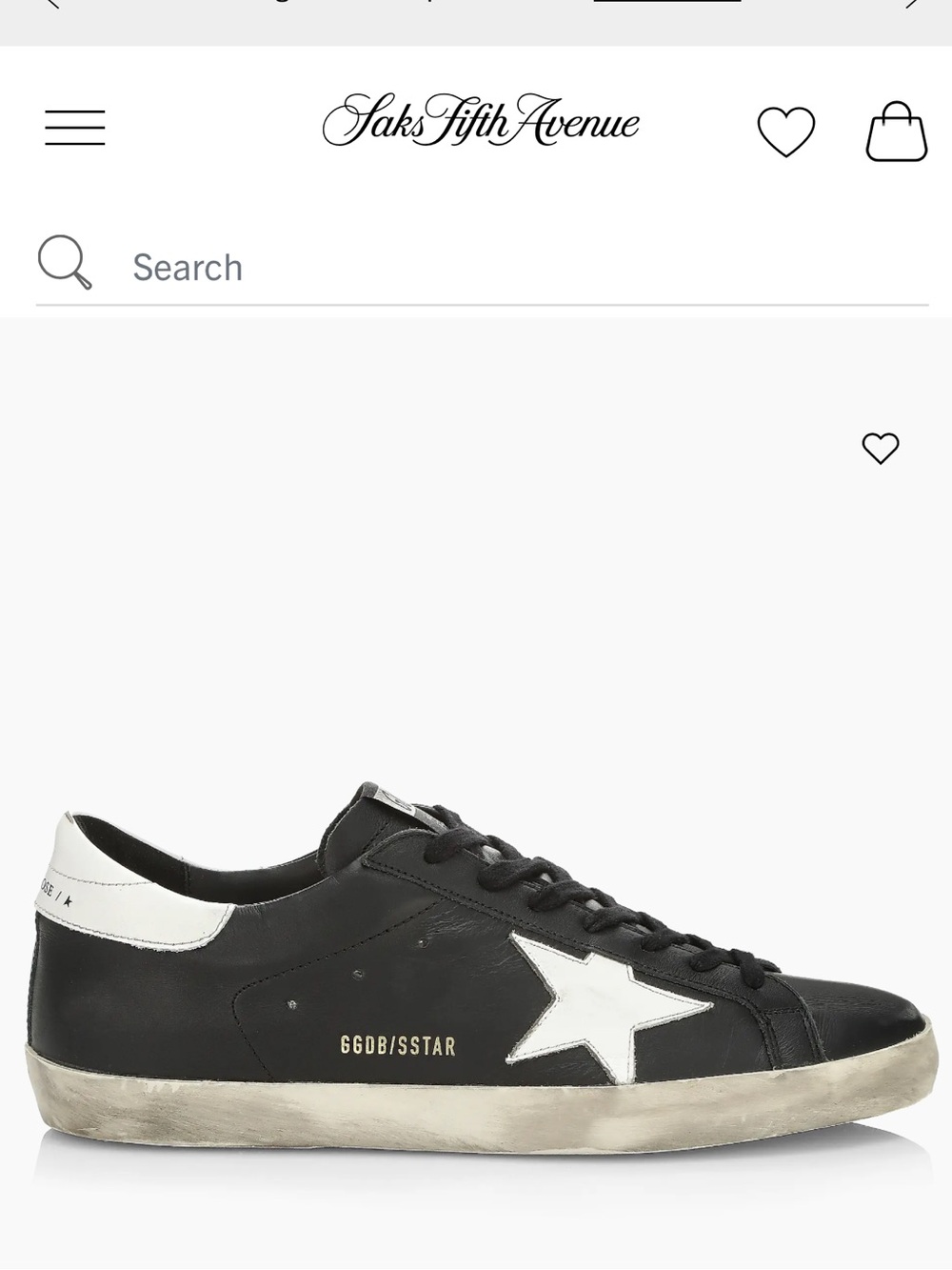 Golden Goose Super-Star Leather Sneakers